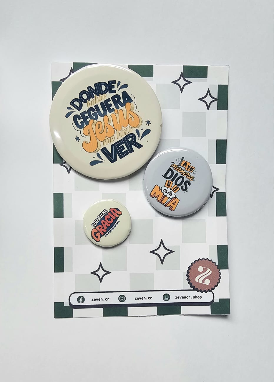 Set de Broches - Zeven 01