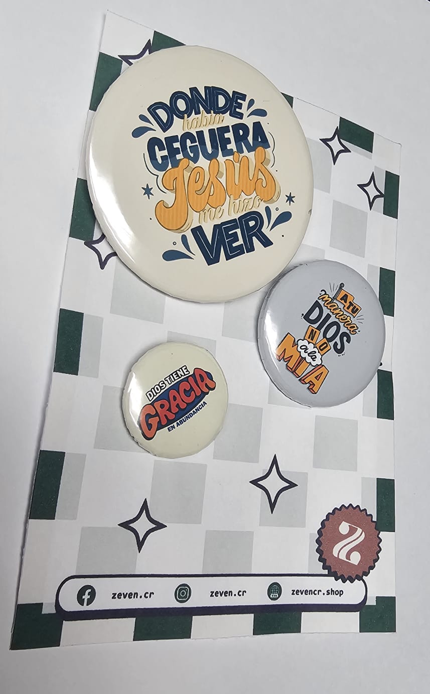 Set de Broches - Zeven 01