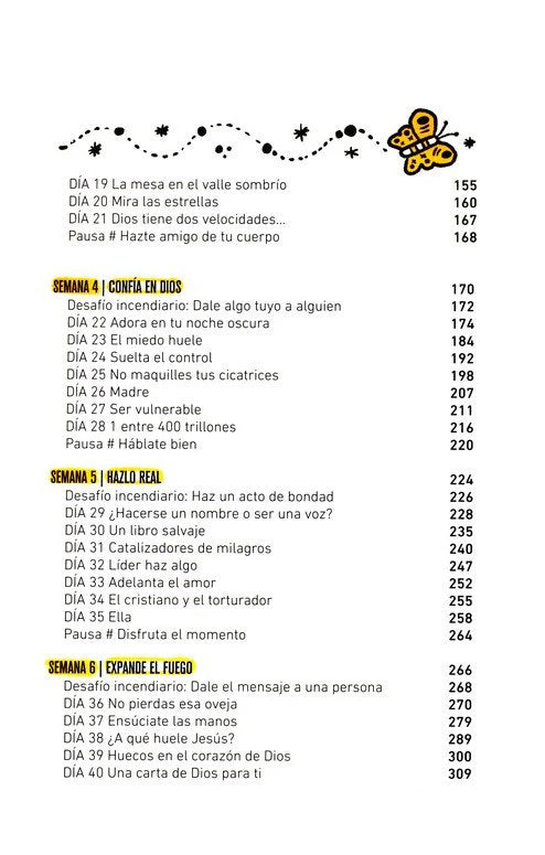 Incendiario: 40 días para consumir tu apatía y vivir intensamente