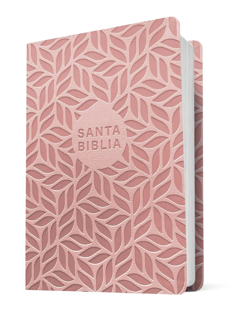 Biblia NTV con Filament valor premium, Letra Grande, SentiPiel rosa