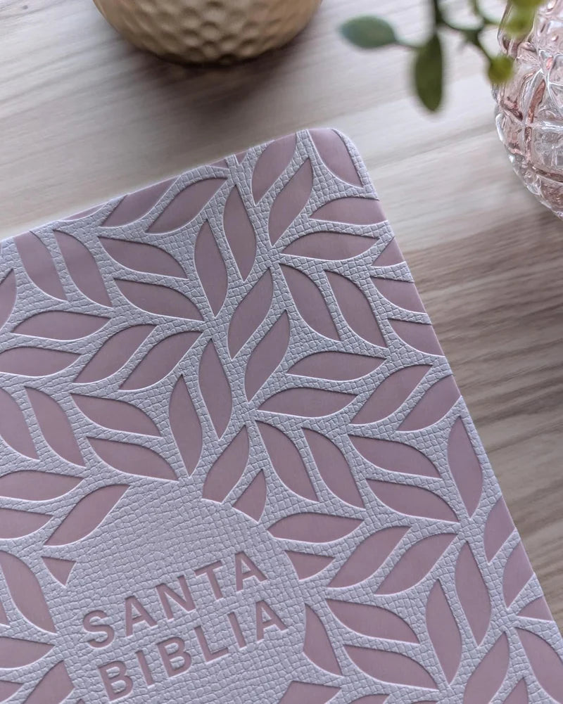Biblia NTV con Filament valor premium, Letra Grande, SentiPiel rosa