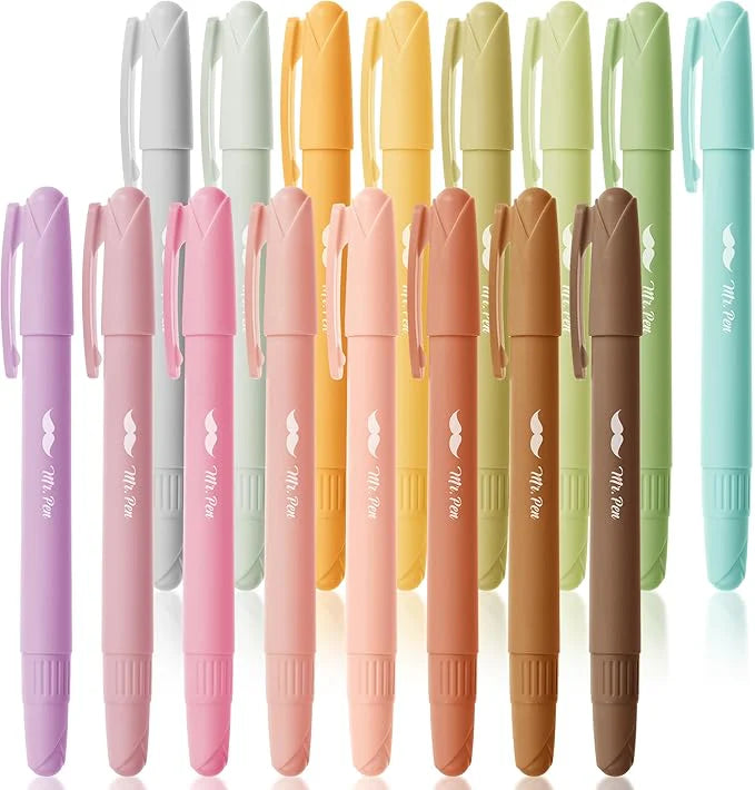 Marcador de gel para biblia Mr. Pen- Individual (Color Variado)