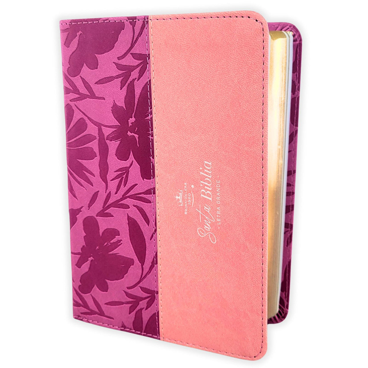 Biblia RVR60 035c PJR bicolor rosa/rosa